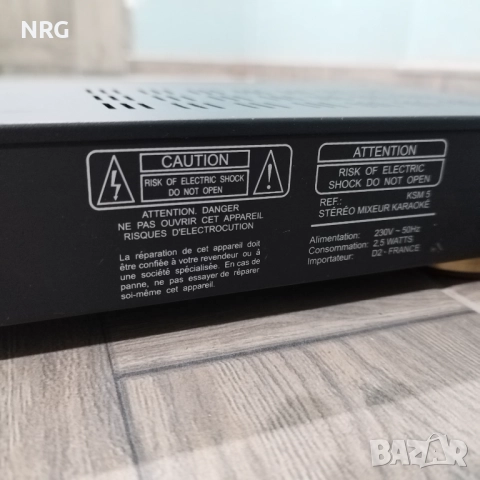 Hifi Stereo Karaoke Mixer KSM 5, снимка 6 - Други - 52542434