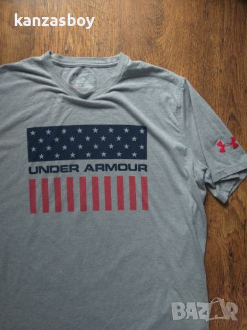 under armour - страхотна мъжка тениска Л, снимка 1 - Тениски - 45512758