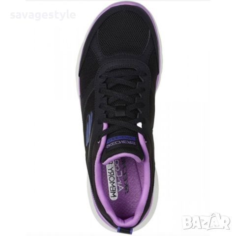 SKECHERS Flex Appeal 5 Fresh Touch Shoes Black/Purple, снимка 5 - Маратонки - 46618241