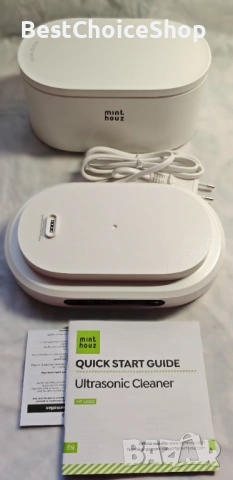 Ултразвукова почистваща вана с 5 режима, 48kHz, а почистване на бижута, часовници, очила, протези, снимка 4 - Друга електроника - 53658002