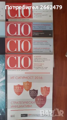 Продавам списание CIO., снимка 2 - Списания и комикси - 48990710