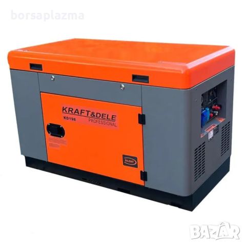 Дизелов генератор 14/15,5 kW Kraft&Dele KD198, снимка 1 - Генератори - 46337570