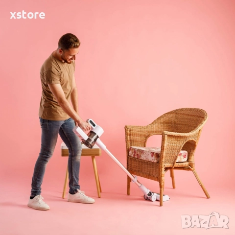 Безжична прахосмукачка Solac Turbobat Power - С HEPA филтър и LED четка, снимка 6 - Прахосмукачки - 52795800