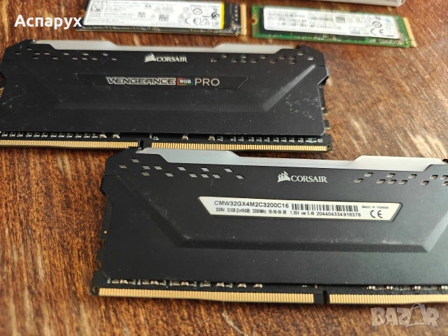 32GB Corsair Vengence RGB Pro 3200Mhz 16CL, снимка 4 - RAM памет - 53885760