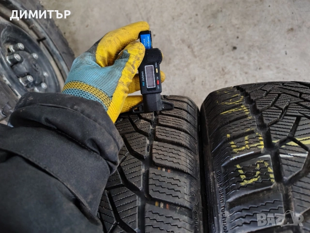 2бр.зимни гуми UNIROYAL 195 55 16 DOT24 цена за брой, снимка 2 - Гуми и джанти - 54098052