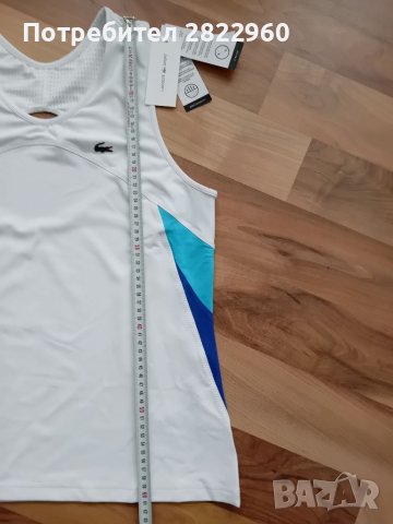 Lacoste XL спортен  потник , снимка 3 - Потници - 45670698