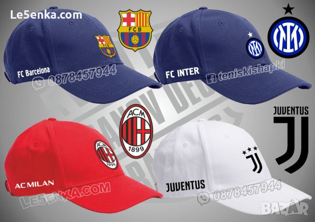 Milan AC тениска и шапка Милан АК cap&t-shirt, снимка 4 - Тениски - 36028277