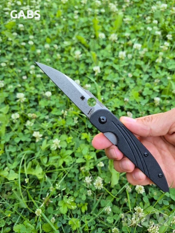Сгъваем нож Spyderco Des Horn C153, снимка 9 - Ножове - 51273273