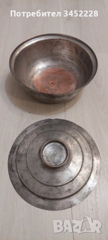 купа с похлупак медни ретро за ценители , снимка 4 - Антикварни и старинни предмети - 50673422