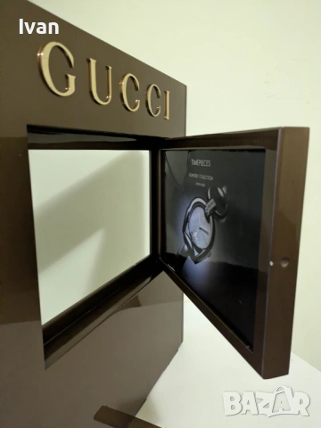 Оригинална ретро антична стойка GUCCI 1960 рамка за снимка + подарък GUCCI, снимка 11 - Колекции - 53487967