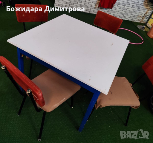 Комплект Маса + 4 стола 