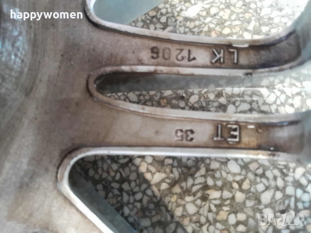 Джанти 5х120 16" ЕТ35 RH, снимка 4 - Гуми и джанти - 52091806