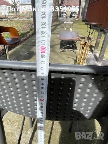 Nardi 8 броя високи бар столове, снимка 8 - Столове - 53601654