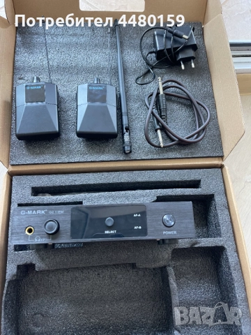 Безжична in-ear мониторинг система G-MARK G2.1, снимка 1