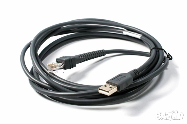 • Нов Кабел USB за Баркод скенер Symbol 2m.