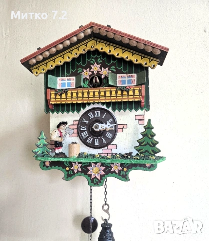 немски часовник кукувица, снимка 4 - Антикварни и старинни предмети - 53495427
