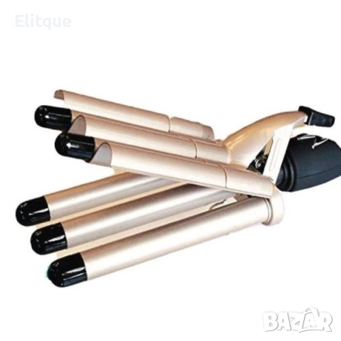 Ретро преса с пет цилиндъра Gemei 💇‍♀️, снимка 12 - Преси за коса - 53283128