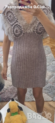 Красива плетена рокля S/M, снимка 13 - Рокли - 35256106