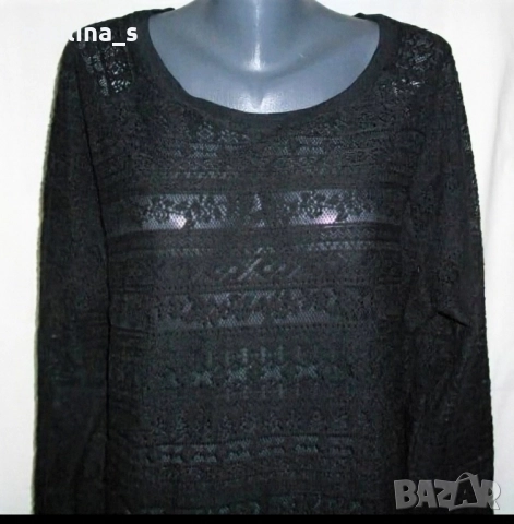 Два различни броя / Черна блуза тип туника / пуловер "H&M" Devided и "Yessica" by C&A , снимка 16 - Блузи с дълъг ръкав и пуловери - 30841347