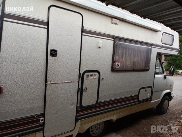 Продавам кемпер Фиат Дукато 2.5дизел1988г.6+1, снимка 3 - Каравани и кемпери - 51546779