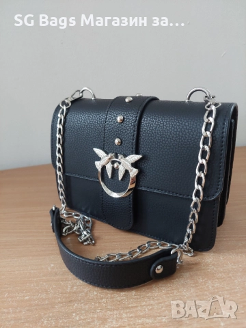 Pinko дамска чанта през рамо стилна чанта хит чанта код 245, снимка 10 - Чанти - 43976441