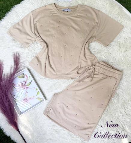 дамски екипи с перли 