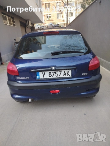 Peugeot 206, снимка 3 - Автомобили и джипове - 53750293
