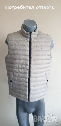 Tommy Hilfiger Down Vest Mens Size S / M НОВО! ОРИГИНАЛ! Мъжки Пухен Елек!, снимка 9 - Якета - 49224227