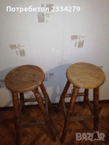 Стари дървени столове, ръчна изработка от различни държави. , снимка 5 - Антикварни и старинни предмети - 53662249