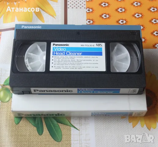 Почистваща касета VHS Panasonic NV-TCL30-E, снимка 4 - Плейъри, домашно кино, прожектори - 46865873