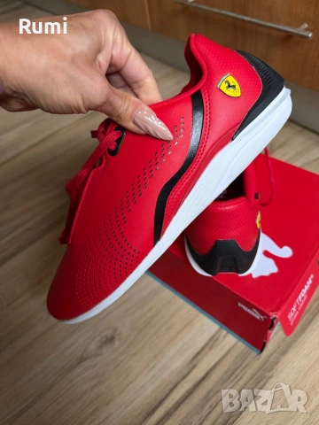 Чисто кови оригинални маратонки Puma Ferrari Drift Cat ! 44 н, снимка 7 - Маратонки - 43463750