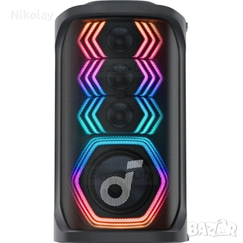 Anker SoundCore Rave 3S безжична тонколона/200W/Karaoke AI/IXP4/12 часа/Черен цвят, снимка 6 - Bluetooth слушалки - 52466716