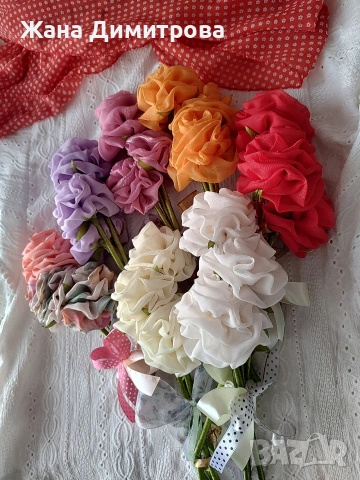 Ръчно изработени рози