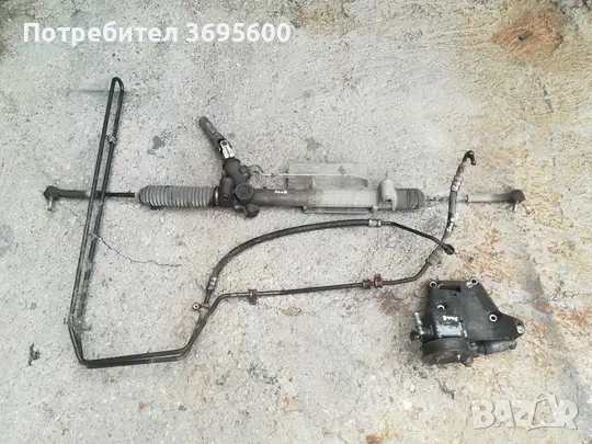 Saab 9-3 Сааб 93 хидравлична кормилна рейка реика хидравличен маркуч