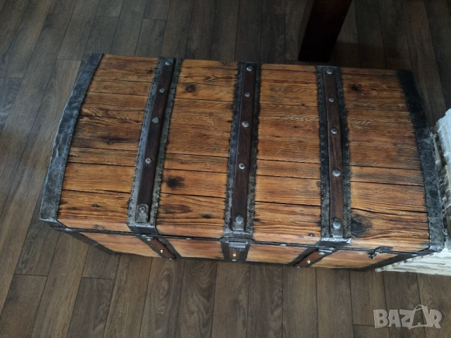 Стар сандък/ракла/скрин/ два броя, снимка 11 - Антикварни и старинни предмети - 51503449