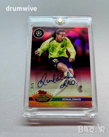 4 футболни карти:Ronaldinho,Yamal,Suarez+Neymar+Messi,Ronaldo+Zidane, снимка 3 - Колекции - 52066715