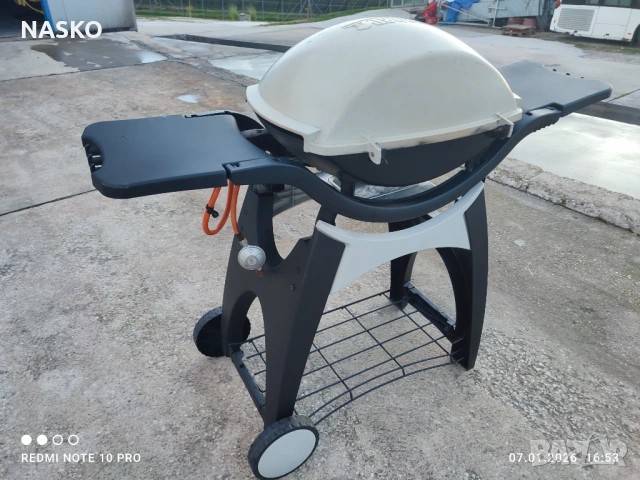 ГАЗОВО БАРБЕКЮ WEBER Q3000, снимка 5 - Скари - 53026997
