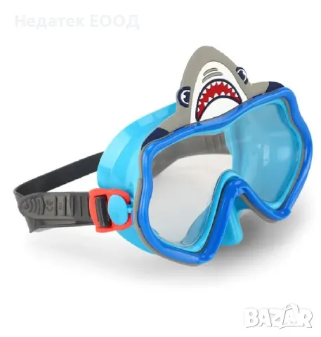 Детска маска за плуване, Акула, 6-12 години., снимка 2 - Водни спортове - 50202444