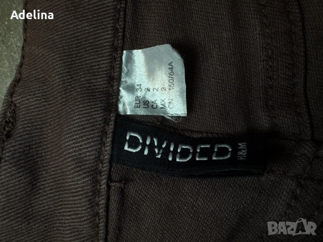 Кафеви дънки , снимка 3 - Дънки - 53193647