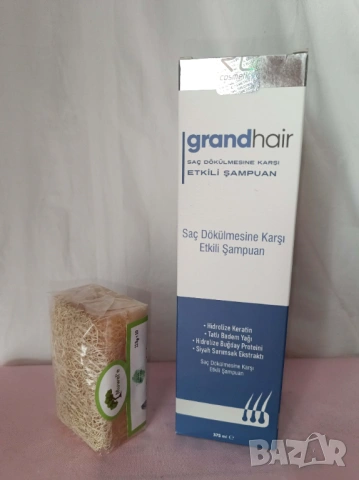 Промо комплект 29-шампоан против косопад+сапун с тиквени влакна