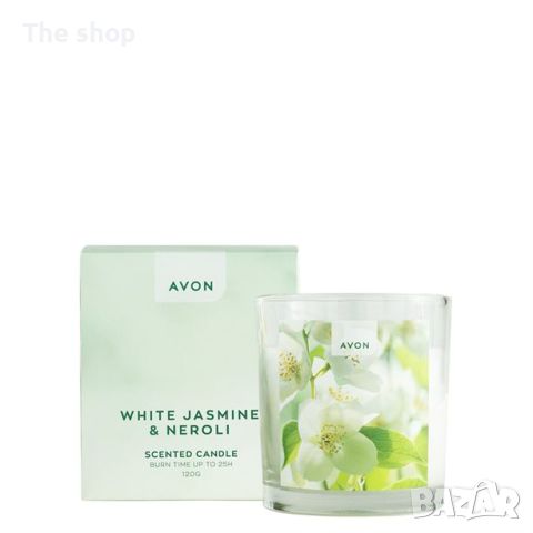 Ароматна свещ White Jasmine & Neroli (011), снимка 1 - Декорация за дома - 46258616