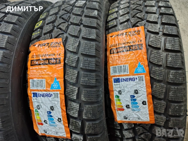 4бр.НОВИ зимни гуми MAZZINI 235 60 18 DOT23 цена за брой, снимка 3 - Гуми и джанти - 54073504