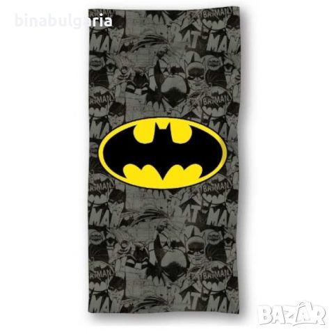 Детски кърпи за плаж или за къпане модел " Batman / Батман ", снимка 1 - За банята - 46399983
