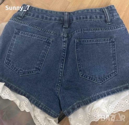 Нови дънкови къси панталони размер XXS/XS/S, снимка 3 - Панталони - 51501580