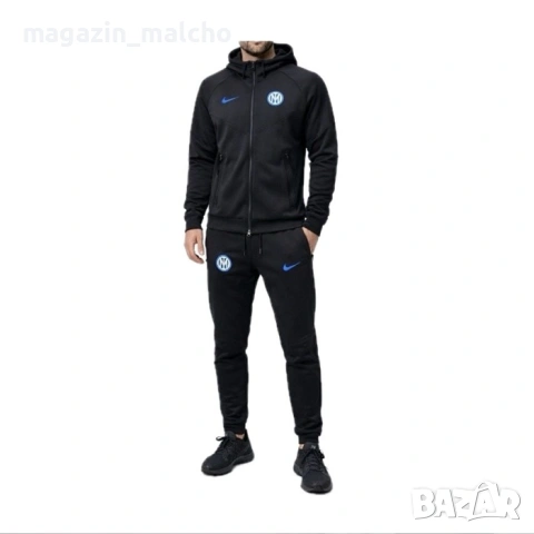 МЪЖКИ ФУТБОЛЕН АНЦУГ - NIKE Tech Fleece FC Inter Milano: размери: S, M, L и XL