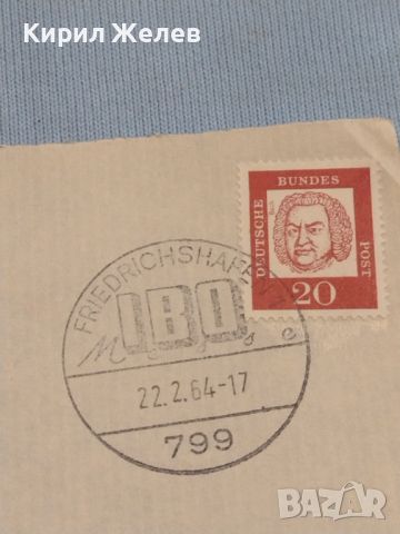 Два стари пощенски пликове с марки и печати Германия за КОЛЕКЦИЯ ДЕКОРАЦИЯ 26590, снимка 3 - Филателия - 46263004