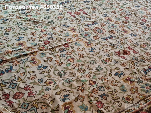 Голям Котленски Килим размер 4,00м на3,00м, много добро състояние, година 1965, снимка 11 - Килими - 52431124