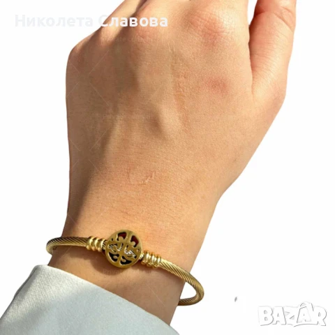 Дамска гривна с висулка Дървото на живота, снимка 1