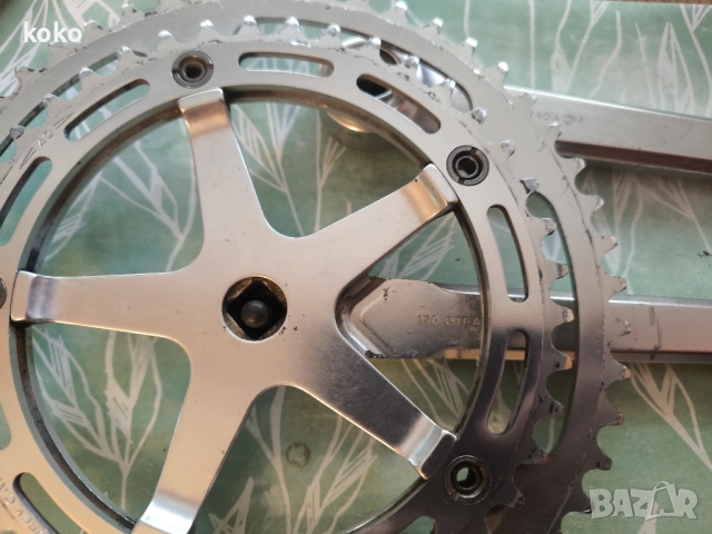 Campagnolo венец средно движение курбел велосипед , снимка 11 - Части за велосипеди - 52455810