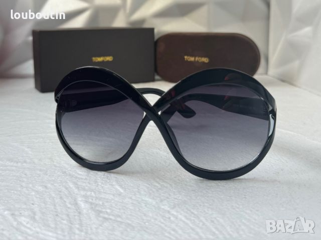 Tom Ford дамски слънчеви очила кръгли , снимка 3 - Слънчеви и диоптрични очила - 45870740